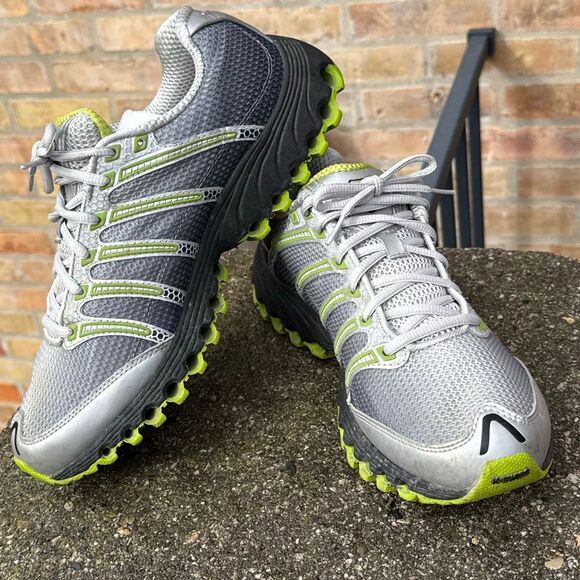 K-Swiss Tubes Run 100 Men’s Running Shoes Grey Lime Green size 9.5 - Picture 8 of 12